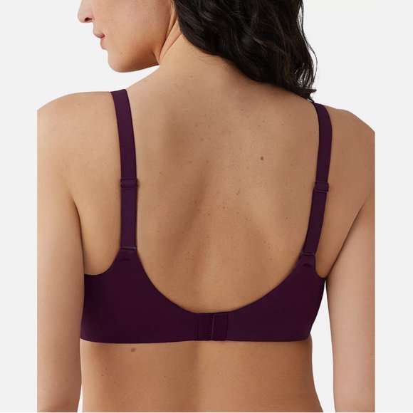 NWT $70 Wacoal [ 40C ]‎ Perfect Primer Underwire Bra in Italian Plum Purple - Picture 3 of 10